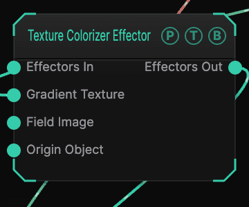 Texture Colorizer Effector node