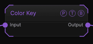 Color Key node