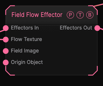Field Flow Effector node