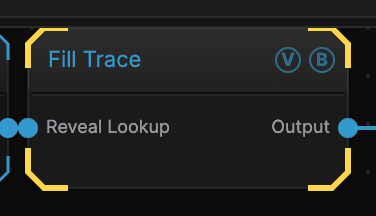 Fill Trace node