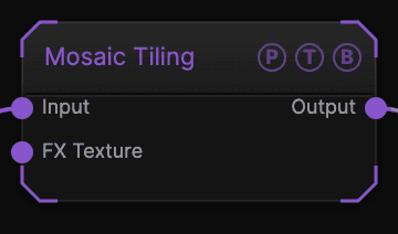 Mosaic Tiling node