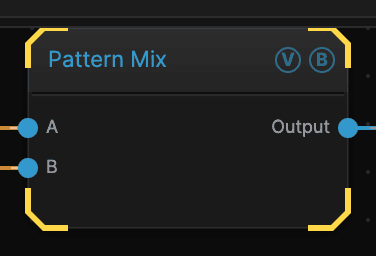 Pattern Mix node