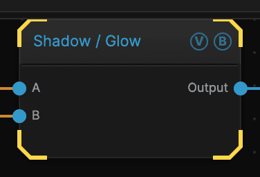 Shadow / Glow node