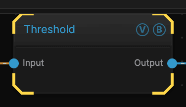 Threshold node