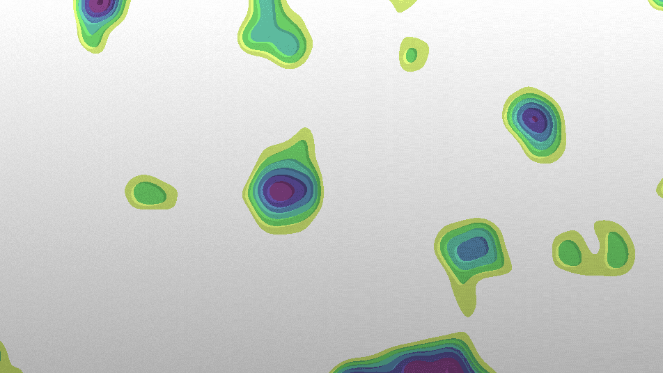Topographic default output