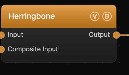 Herringbone node