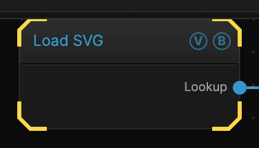 Load SVG node