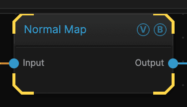 Normal Map node