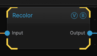 Recolor node