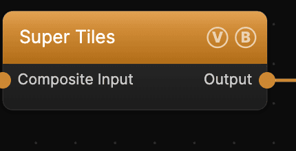 Super Tiles node